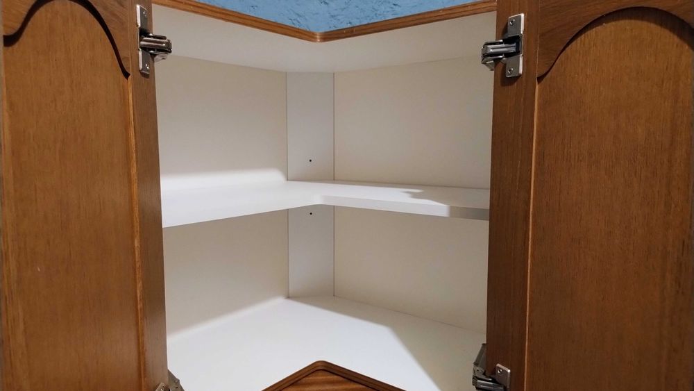 Szafka wisząca - narożna