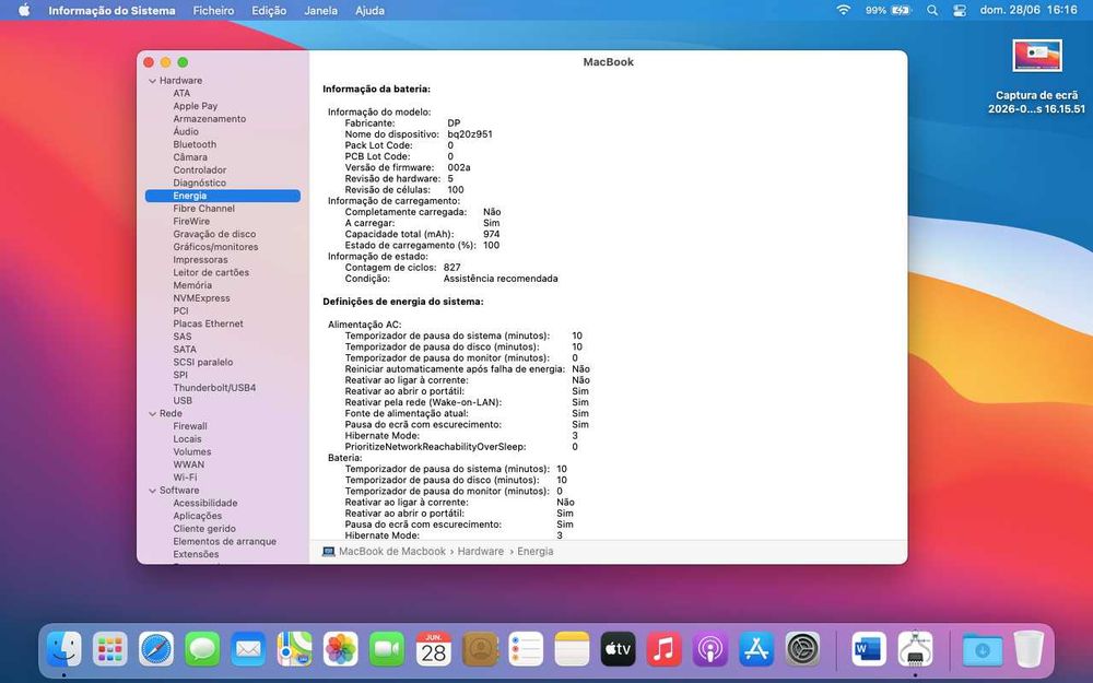 Macbook 13 Polegadas - BigSur