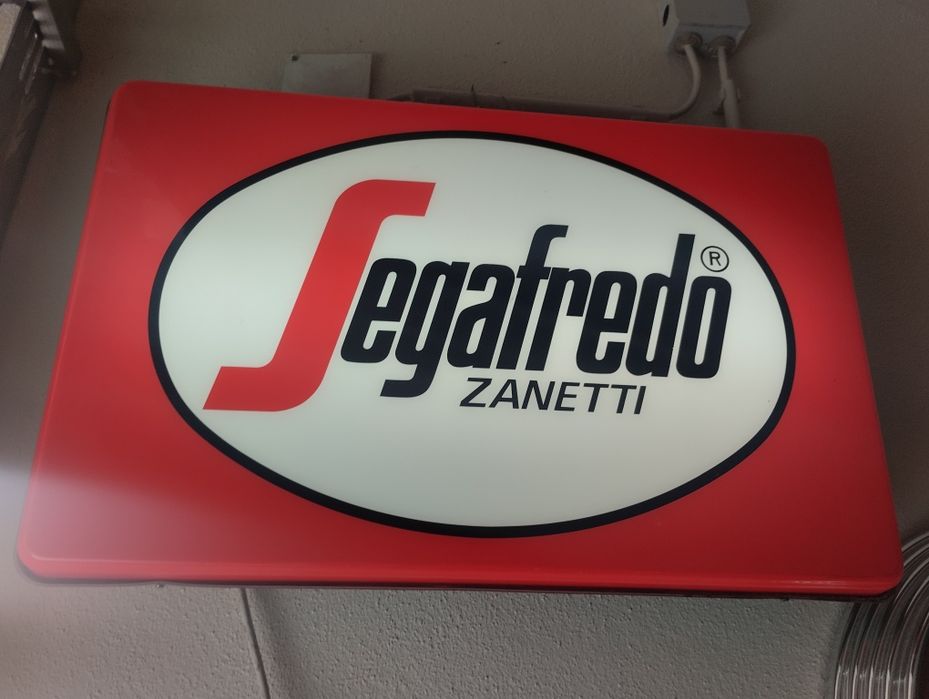 Reclame luminoso Segafredo