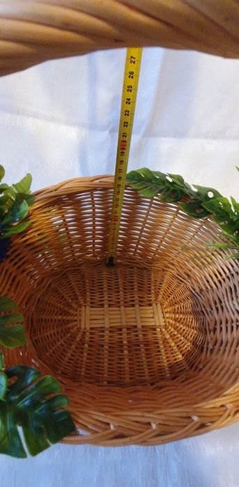 Kielce Duży koszyk, koszyczek wielkanocny z przybraniem