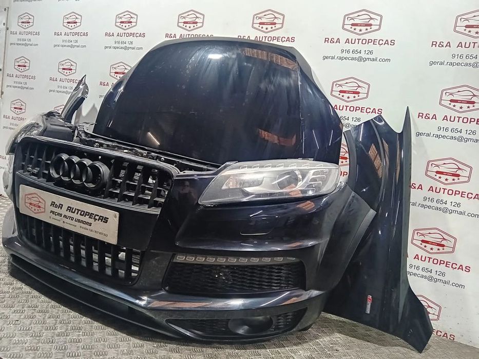 Frente Completa Audi Q7 TDI S Line Facelift Xénon Leds Original