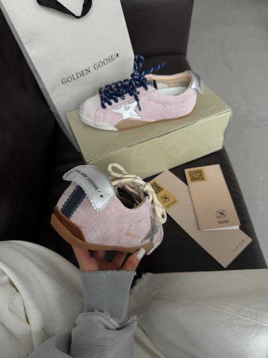 Golden Goose True Star КРОССОВКИ КЕДИ новые оригинал розовые женские