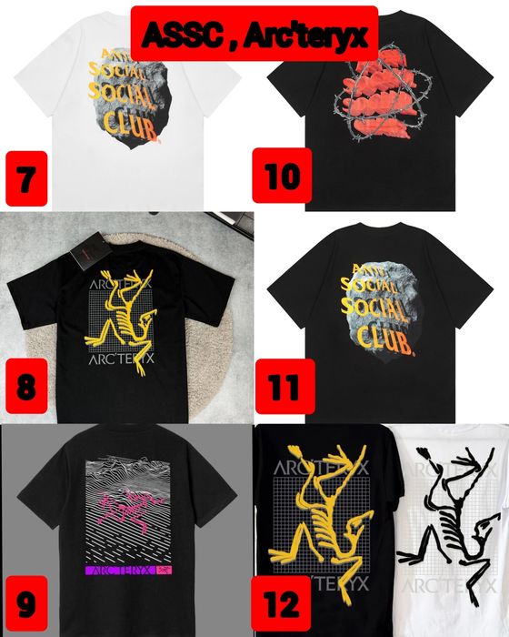 БЕЗ ПЕРЕДОПЛАТ ‼️ Футболки Palm Angels , Anti Social Club , Human Made