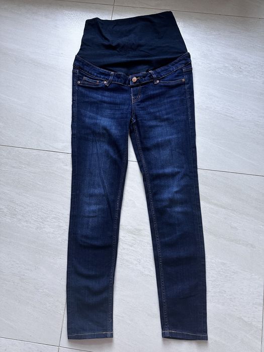 Spodnie ciążowe jeansowe H&M r. 38, M