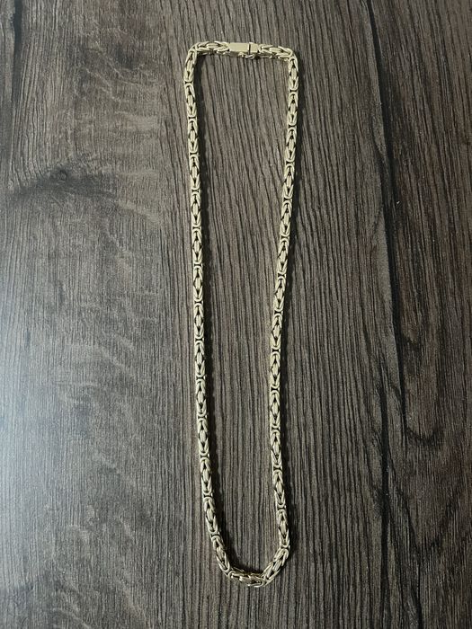 Złoty łańcuszek / łańcuch splot królewski / król 585 110g 62cm