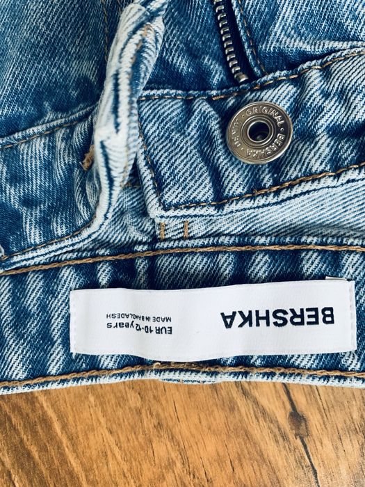 Bershka Spodnie jeansowe dziewczęce