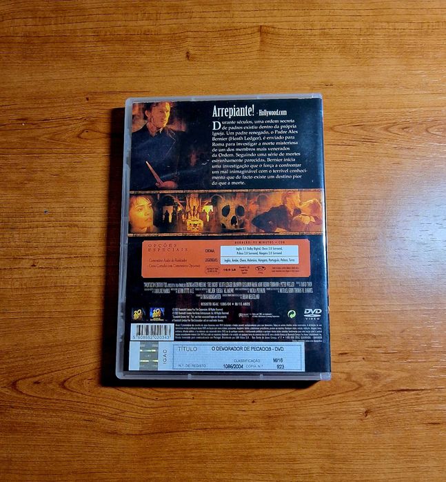 O DEVORADOR DE PECADOS (Heath Ledger) Um Padre Renegado e um mistério
