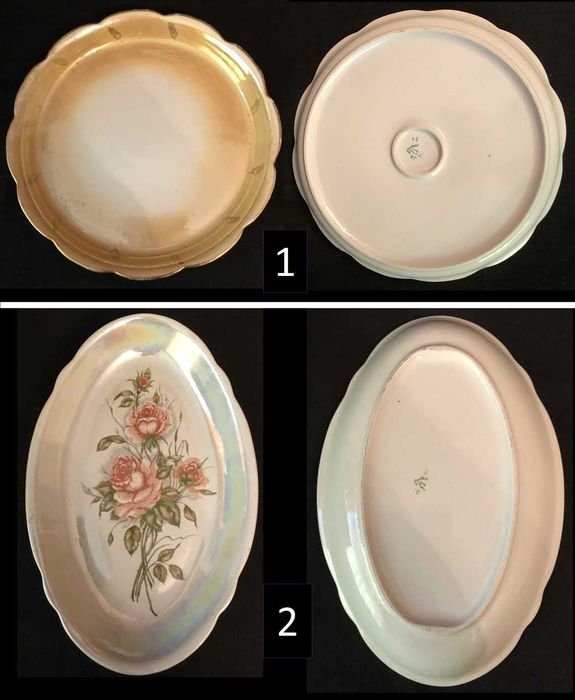 Новая фарфоровая посуда времен СССР разных фарфоровых заводов