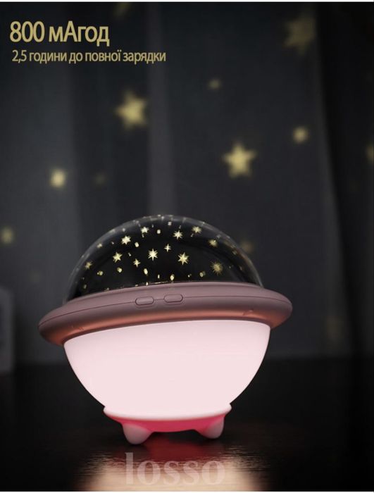 Проектор нічного неба, LED-лампа, losso нло