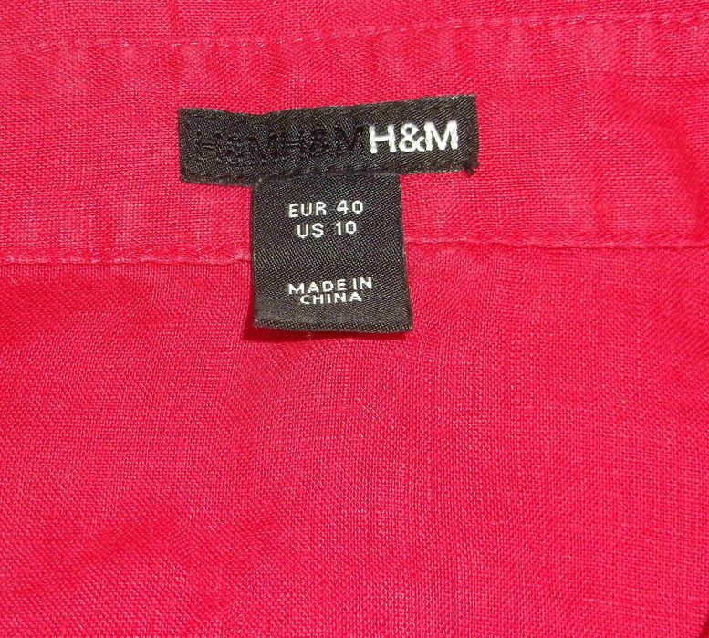 Платье халат от бренда  H&M из льна 46 р