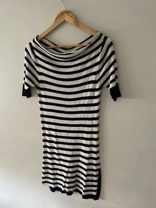 Tunika dzianinowa w paski Solar