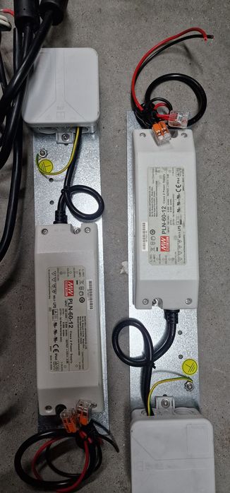 Lote Profissional de Drivers LED Mean Well (Vários Modelos - 12V)