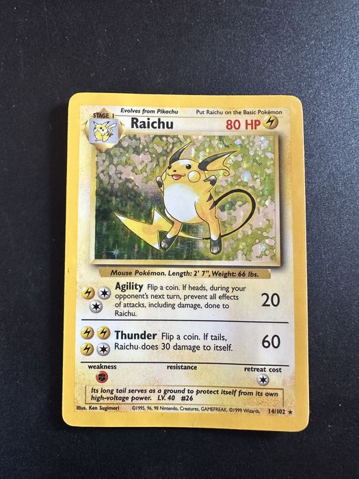 Cartas Pokemon Base Set