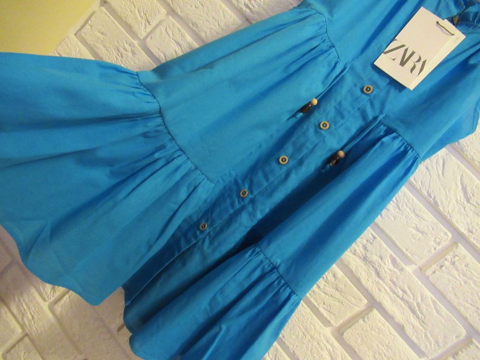 Sukienka rozkloszowana midi Zara rozm. 116