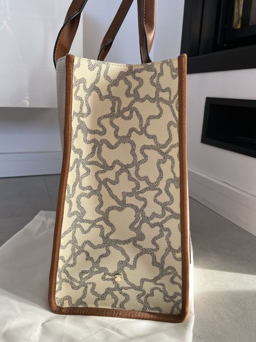 Torebka TOUS Amaya brązowo-beżowa