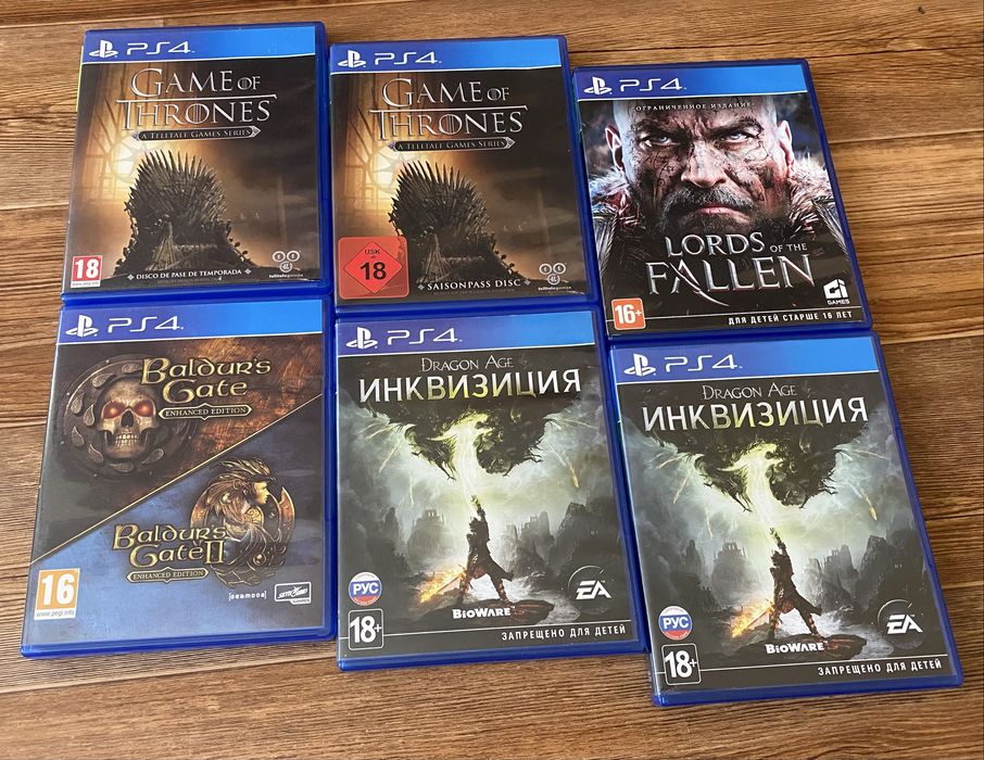 Sony PS4: Bloodborne, Divinity Original Din, Baldurʼs Gate, Lies of P