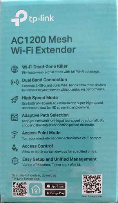 Vendo Repetidor Wi-Fi TP-Link RE330 AC1200 em excelente estado