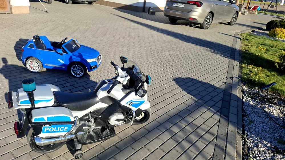Motor dla dzieci policyjny
