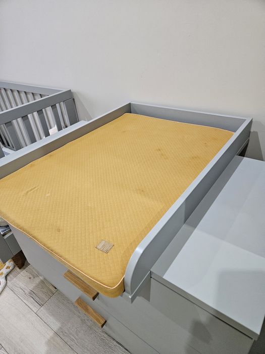 Przewijak VOX Lounge szary + VOX materacyk