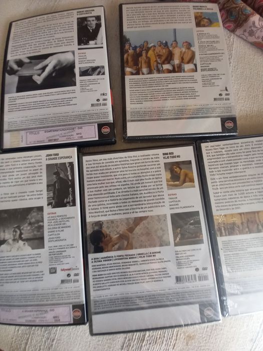 Dvds baratos originais da coleção Grandes Realizadores do jornal Públi