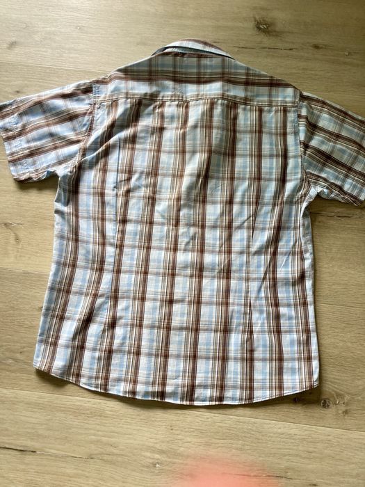 Koszula męska w kratkę