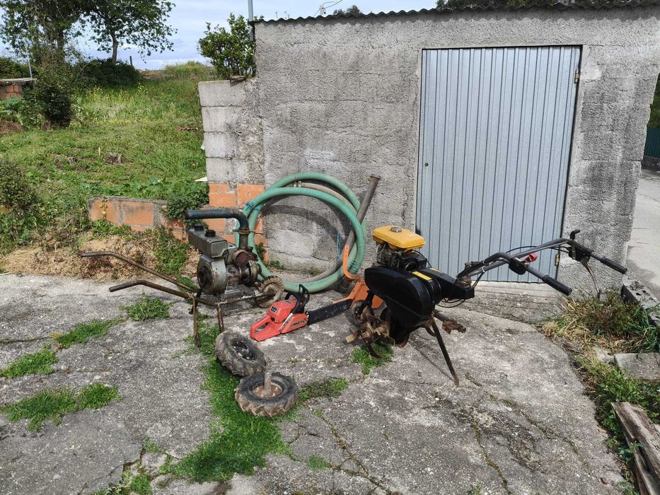 Motobomba Bernard 1,5" usado. Revisão feita. Com Mangueira sucção.