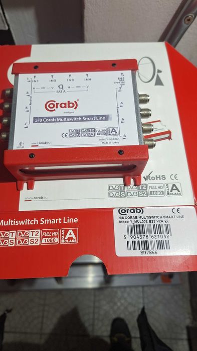 Sprzedam nieużywany Multiswitch Corab 5/8