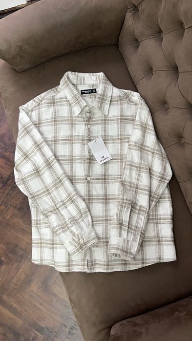 NEW ORIGINAL !Фланелева сорочка в клітинку PULL&BEAR