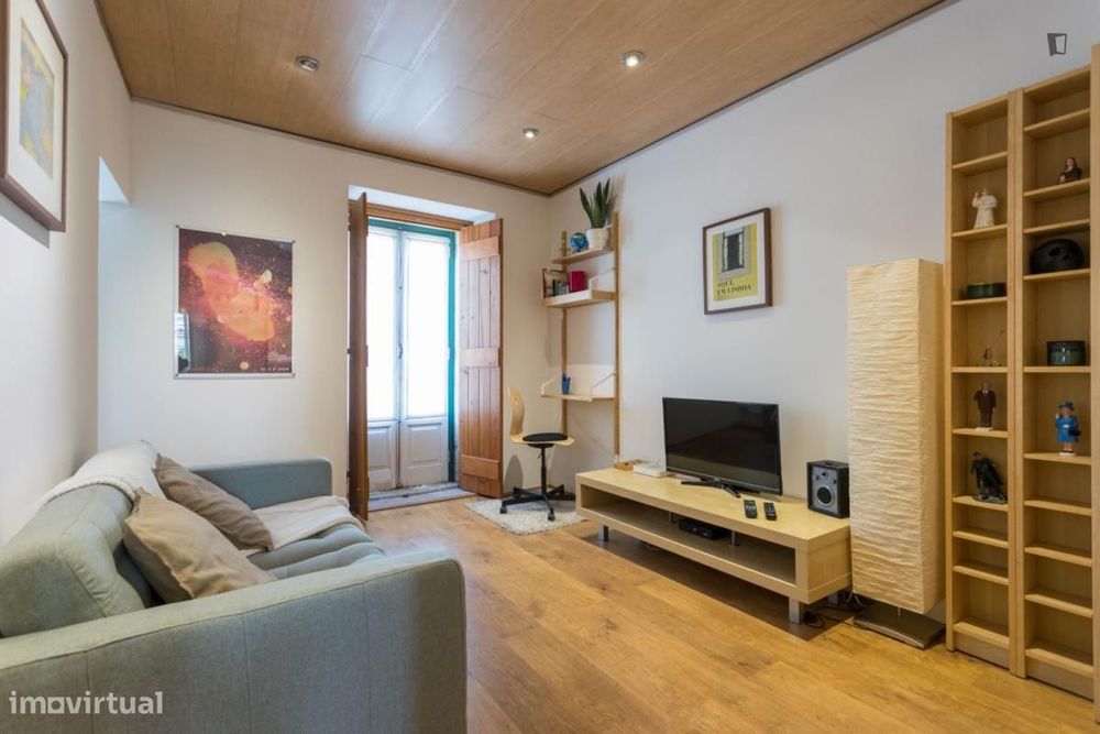 Apartamento com 1 quartos - localizado em Lapa Lisbon