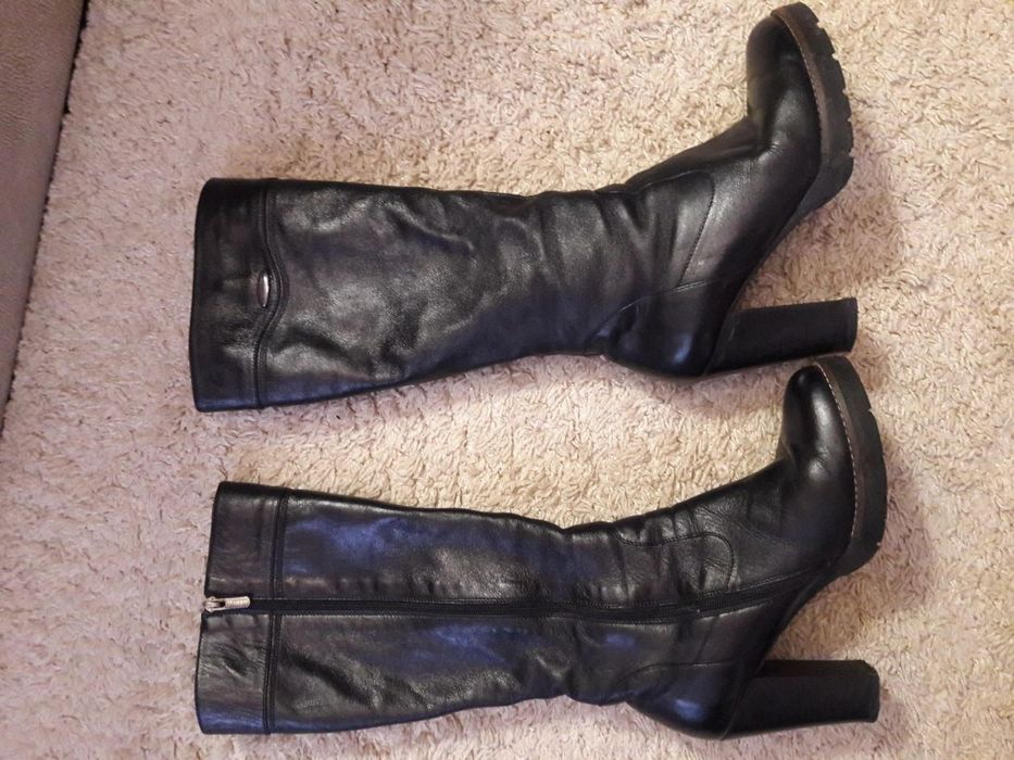 Сапоги зимові на цигейці жіночі