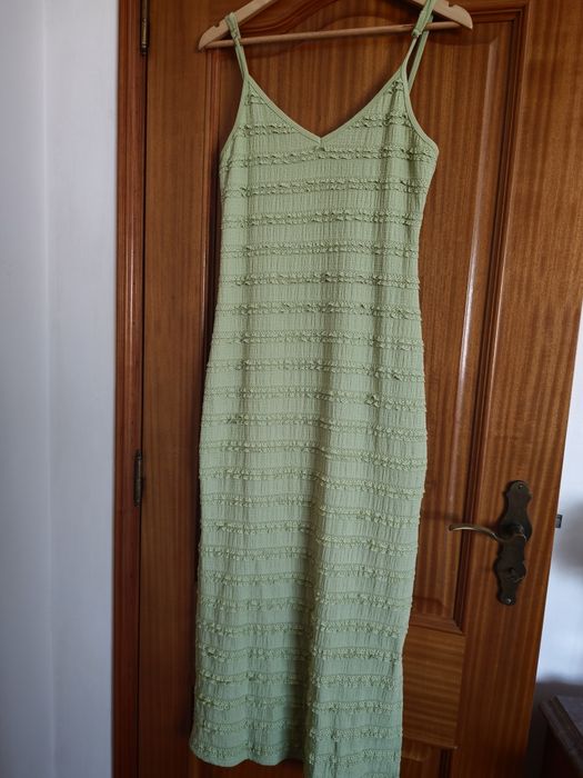 Vestido verde menta