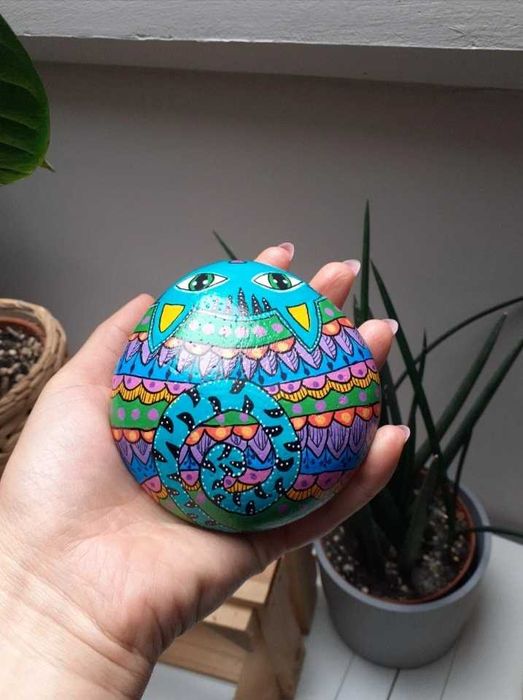 Malowany kamień, Rękodzieło, Kot, Kotek