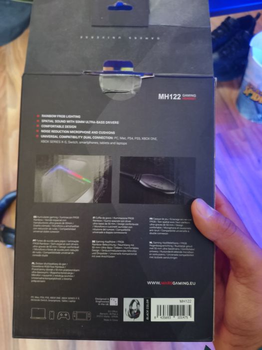 Fone Mars Gaming MH122 FRGB