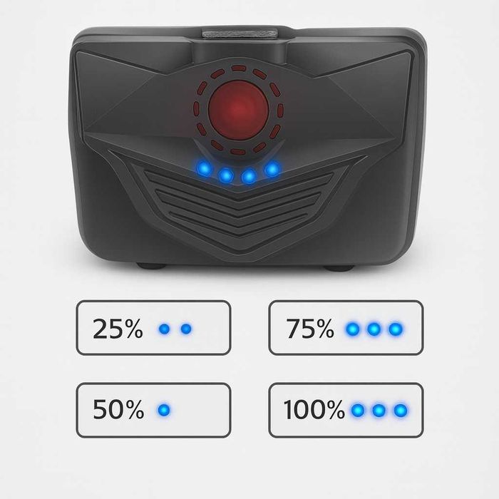 Супер потужний налобний ліхтар колекція BL-A12-3-P90, 1000 м, 3 режими