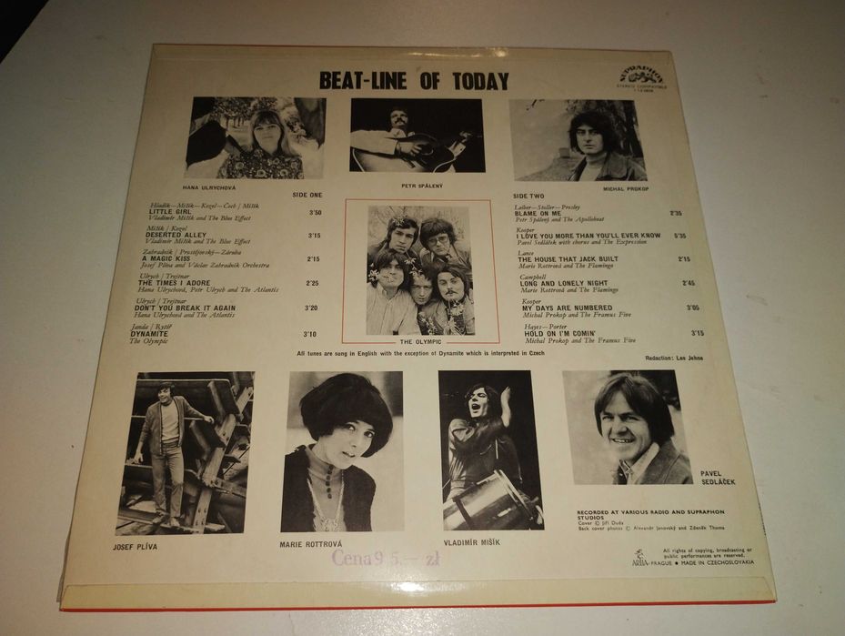 Beat-Line of Today LP