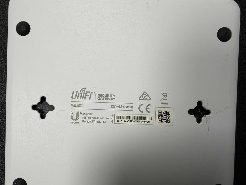 UBNT Security Gateway
