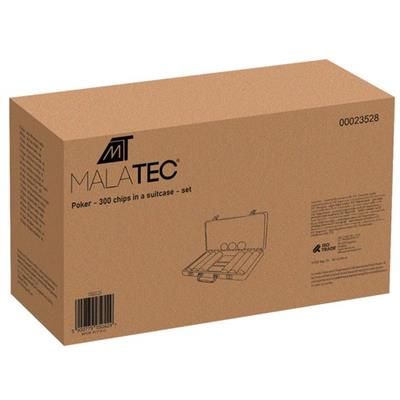 Poker zestaw 300 żetonów w walizce