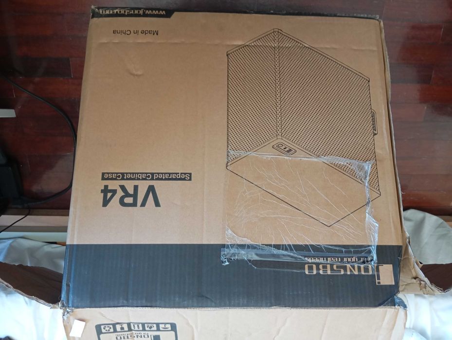 Caixa pc Jonsbo VR4 Branca