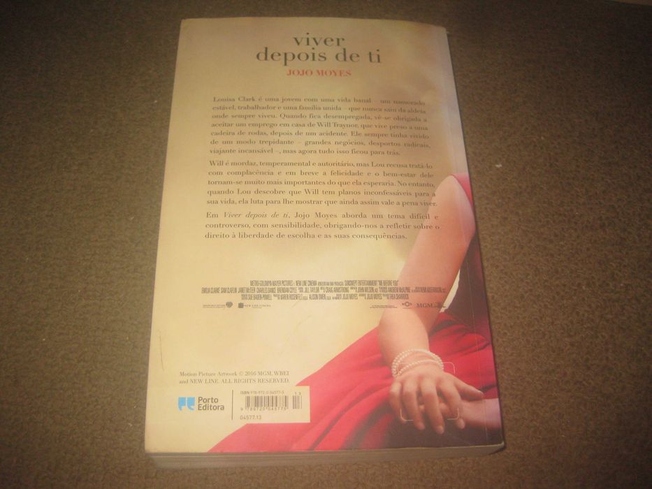 Livro "Viver Depois De Ti" de Jojo Moyes