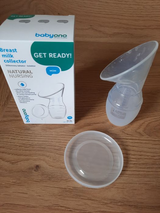 Silikonowy laktator kolektor nowy "magiczna buteleczka"BabyOno