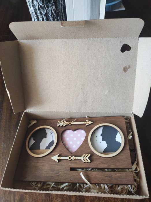 Фоторамка, рамка для фотографій на стіл, дерево