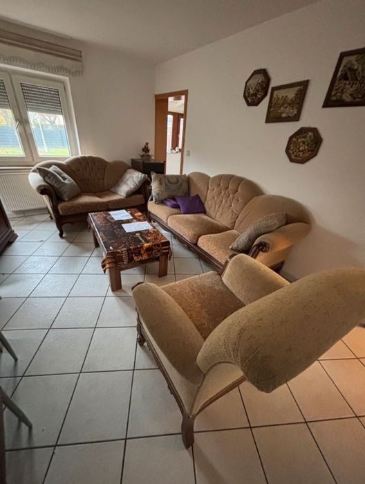 Stylowy zestaw do salonu kanapa (sofa ) 3+2+1 Możliwy transport