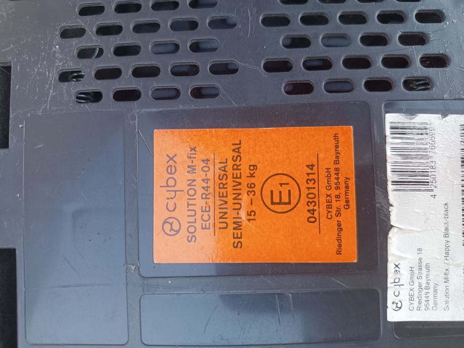 Fotelik Cybex Solution M-fix Gold 15-36 kg