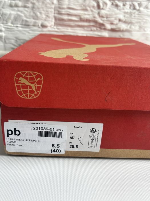 Футбольні бутси Puma King Ultimate FG/AG   р. 40