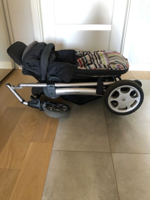 Wózek Mamas&Papas SOLA 2w1 Black DENIM