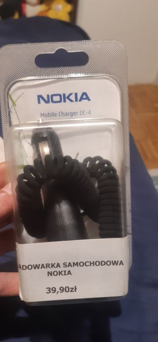 Nokia ładowarka samochodowa.