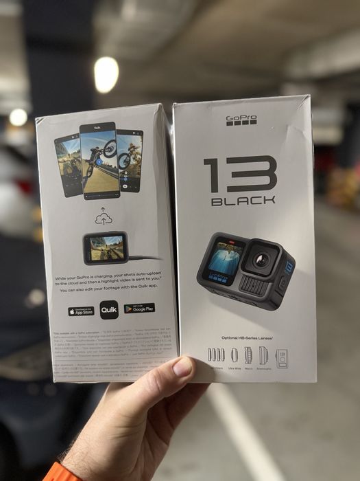 Экшн-камера GoPro Hero 13 Black (CHDHX-131-RW) , нові запаковані