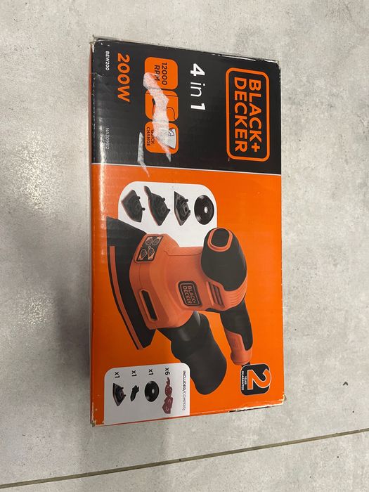 Szlifierka oscylacyjna mimośrodowa Black&Decker BEW200
