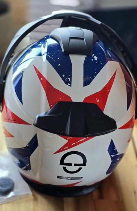 Kask szczękowy Schuberth E2 EXPLORER BLUE rozm. M - skorupa C5