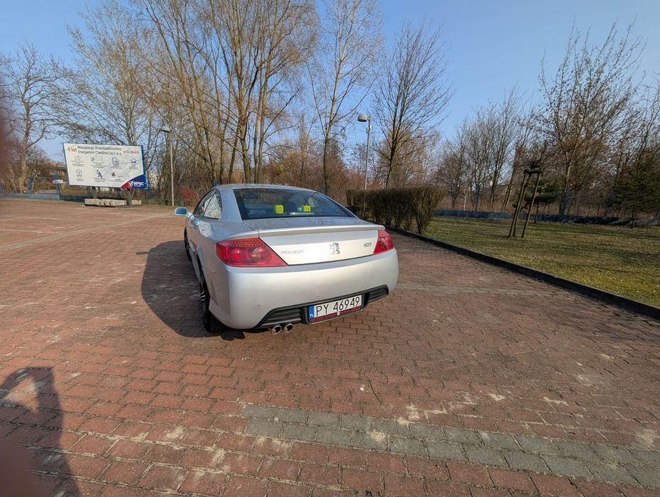 Peugeot 407 Coupe 2.7 V6 HDi 203 KM – bardzo dobry stan